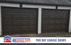 Two Bay Garage Door Project