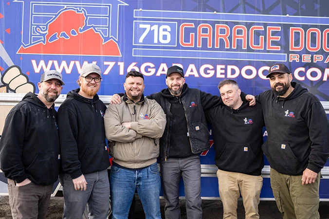 our team of friendly garage door service technicians