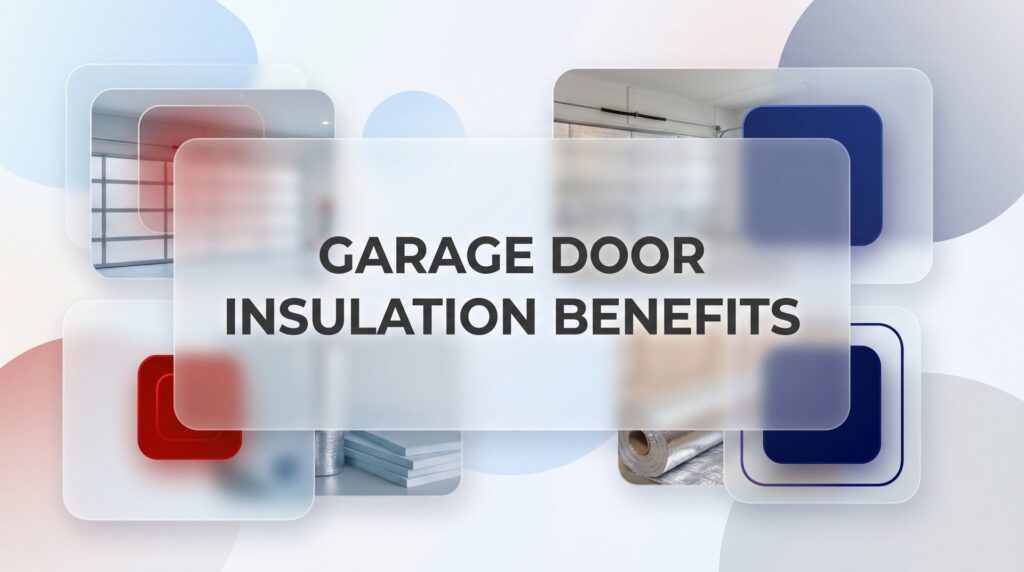 garage door insulation benefits from skylift professionals 