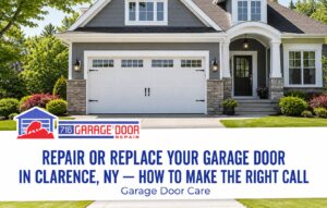 Repair Or Replace Your Garage Door In Clarence, NY — How To Make The Right Call