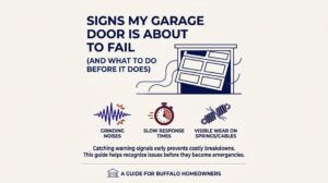 Signs My Garage Door Is About To Fail (And What To Do Before It Does)