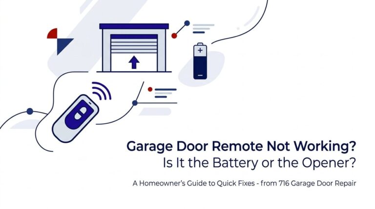 Garage Door Remote Not Working — Is It The Battery Or The Opener?