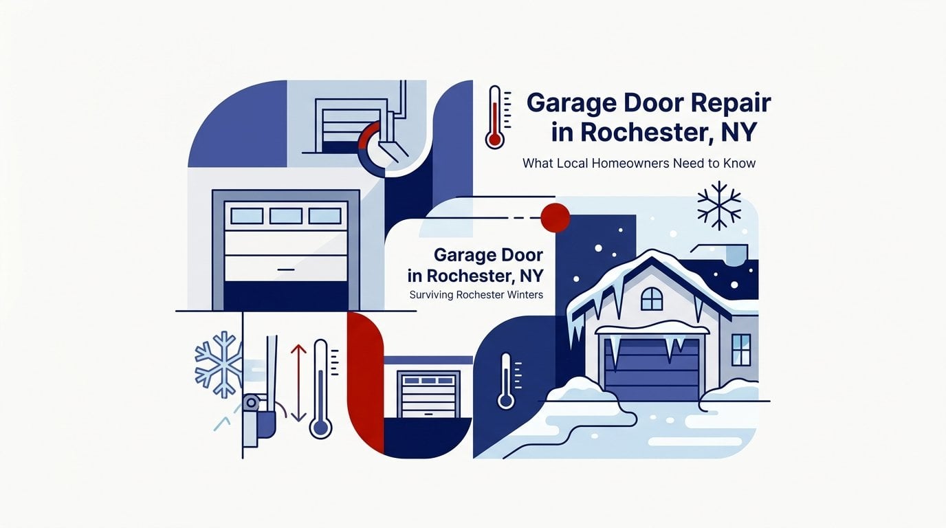 Garage Door Repair In Rochester, NY: What Local Homeowners Need To Know