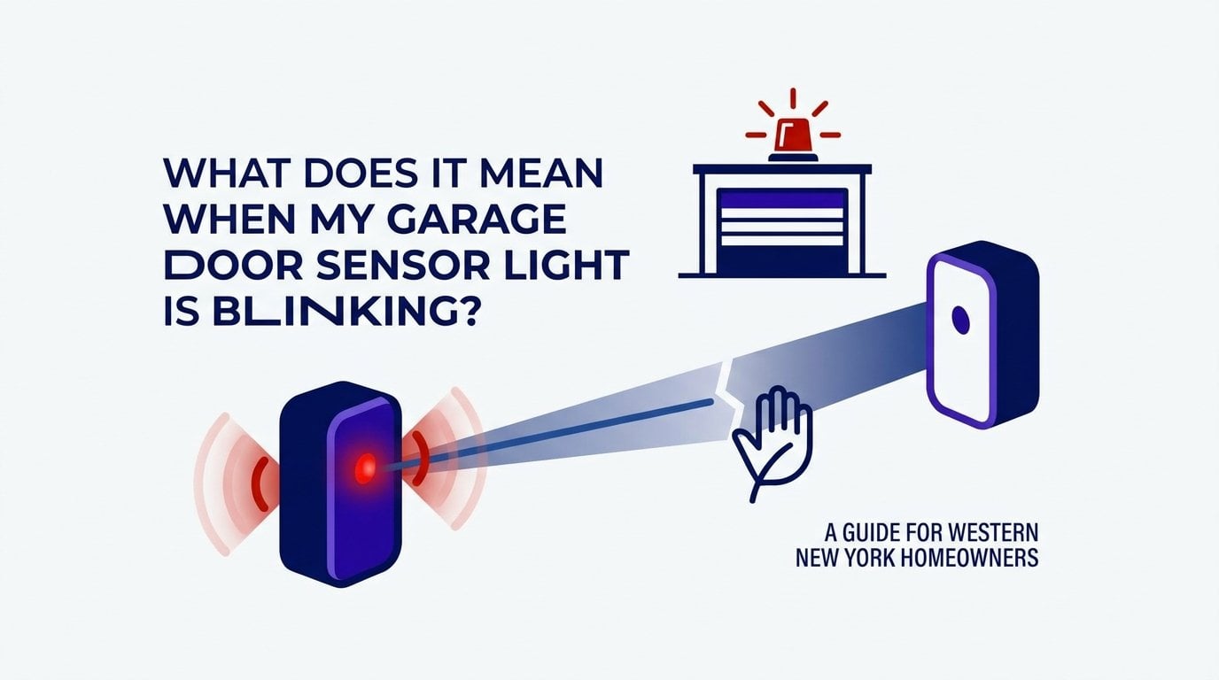 What Does It Mean When My Garage Door Sensor Light Is Blinking?