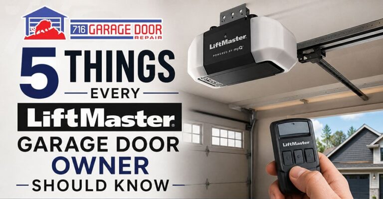 Things Every Lift Master Garage Door Opener Owner Should Know