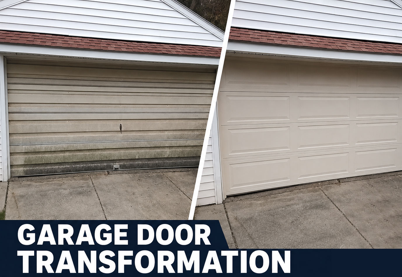 Garage Door Transformation