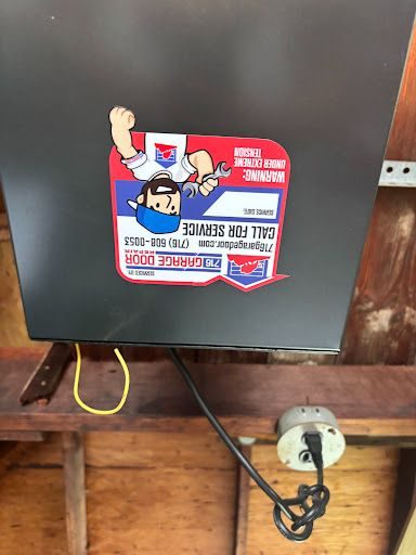 Opener Installed Tonowanda Sticker